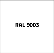 RAL 9003 biały