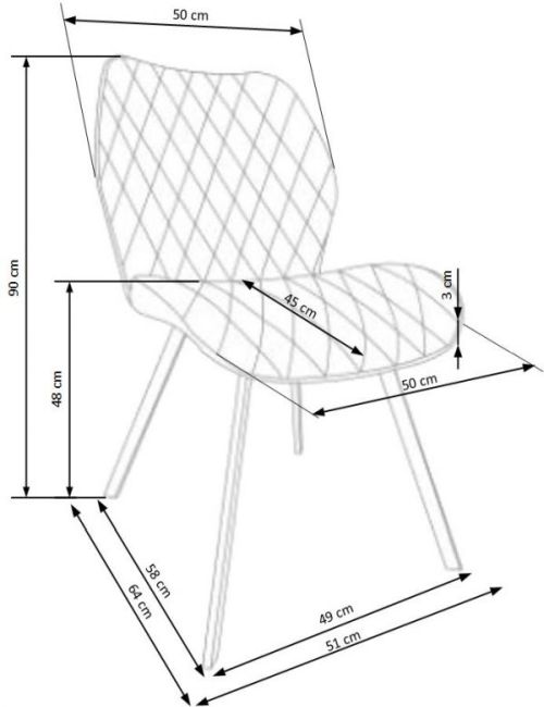 Krzesło K360 Halmar