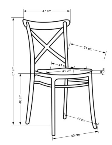 Krzesło K512 Halmar