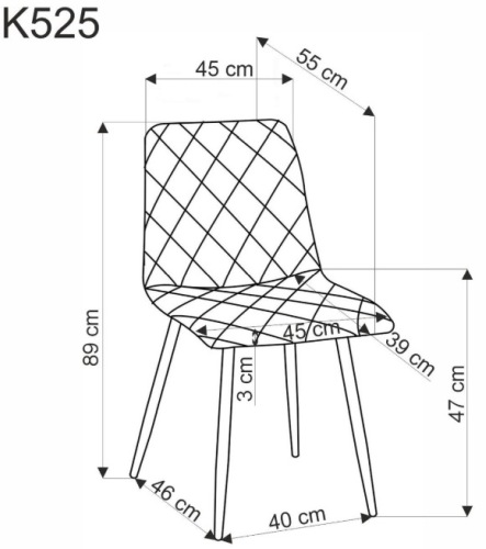 Krzesło K525 Halmar