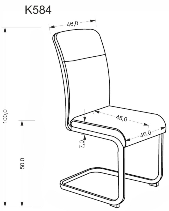 Krzesło K584 Halmar