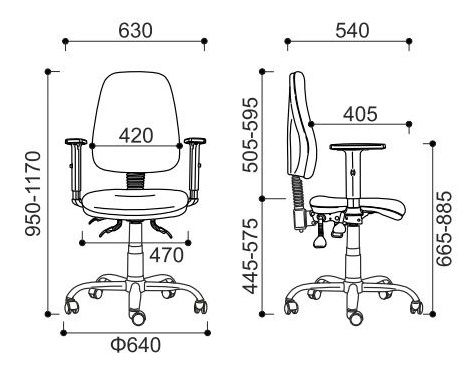 Krzesło biurowe obrotowe Alex A-221 Intar Seating