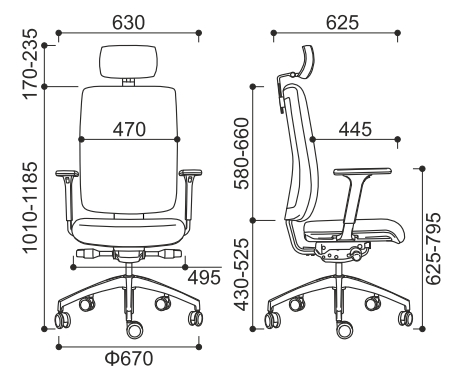 Fotel biurowy Begis T-121 Intar Seating