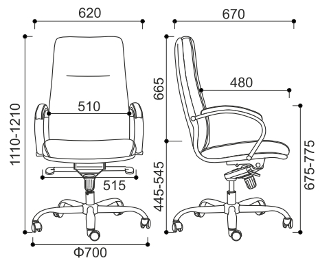 Fotel biurowy Idaho AF-100 Intar Seating