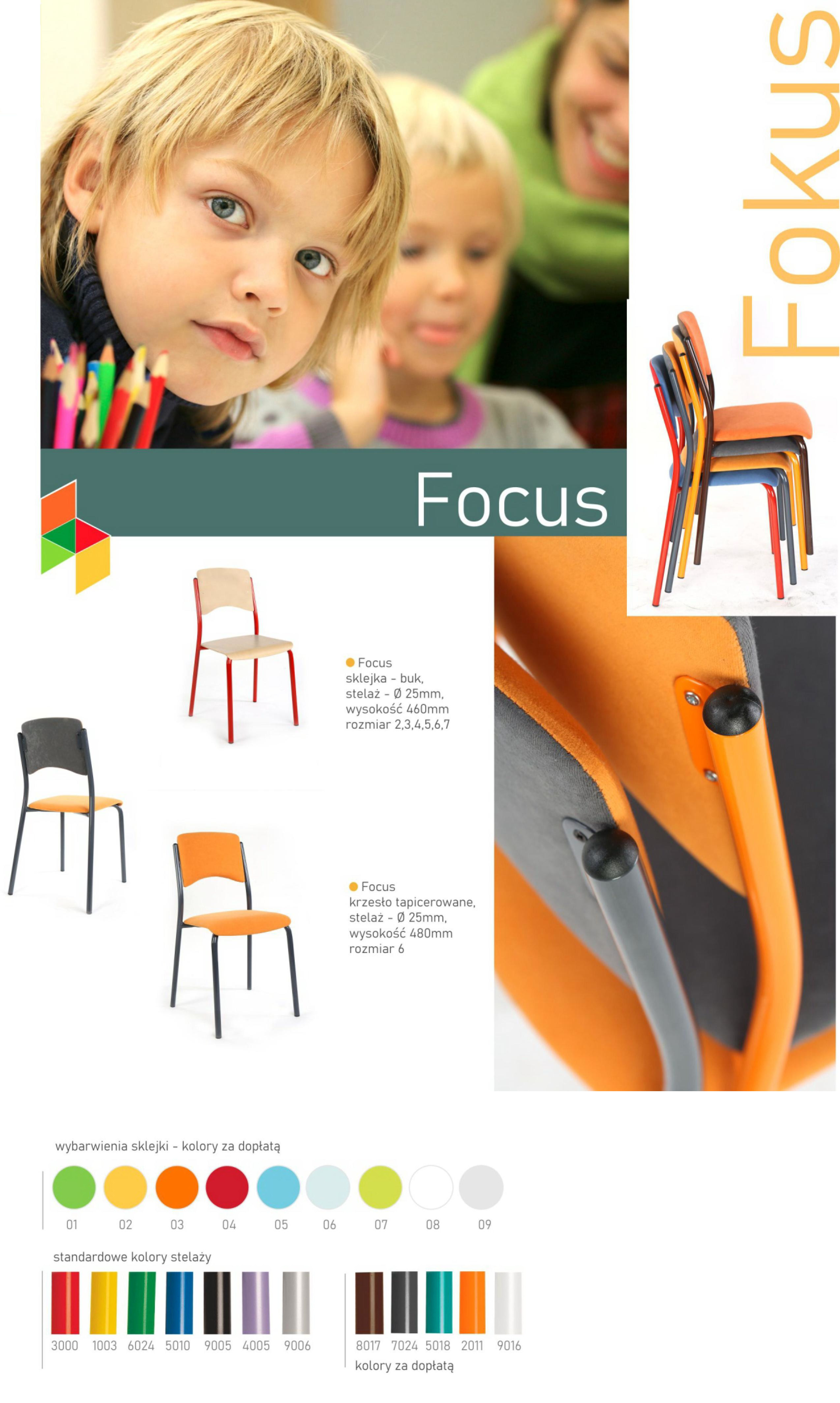 Krzesło szkolne Focus ItalSchool
