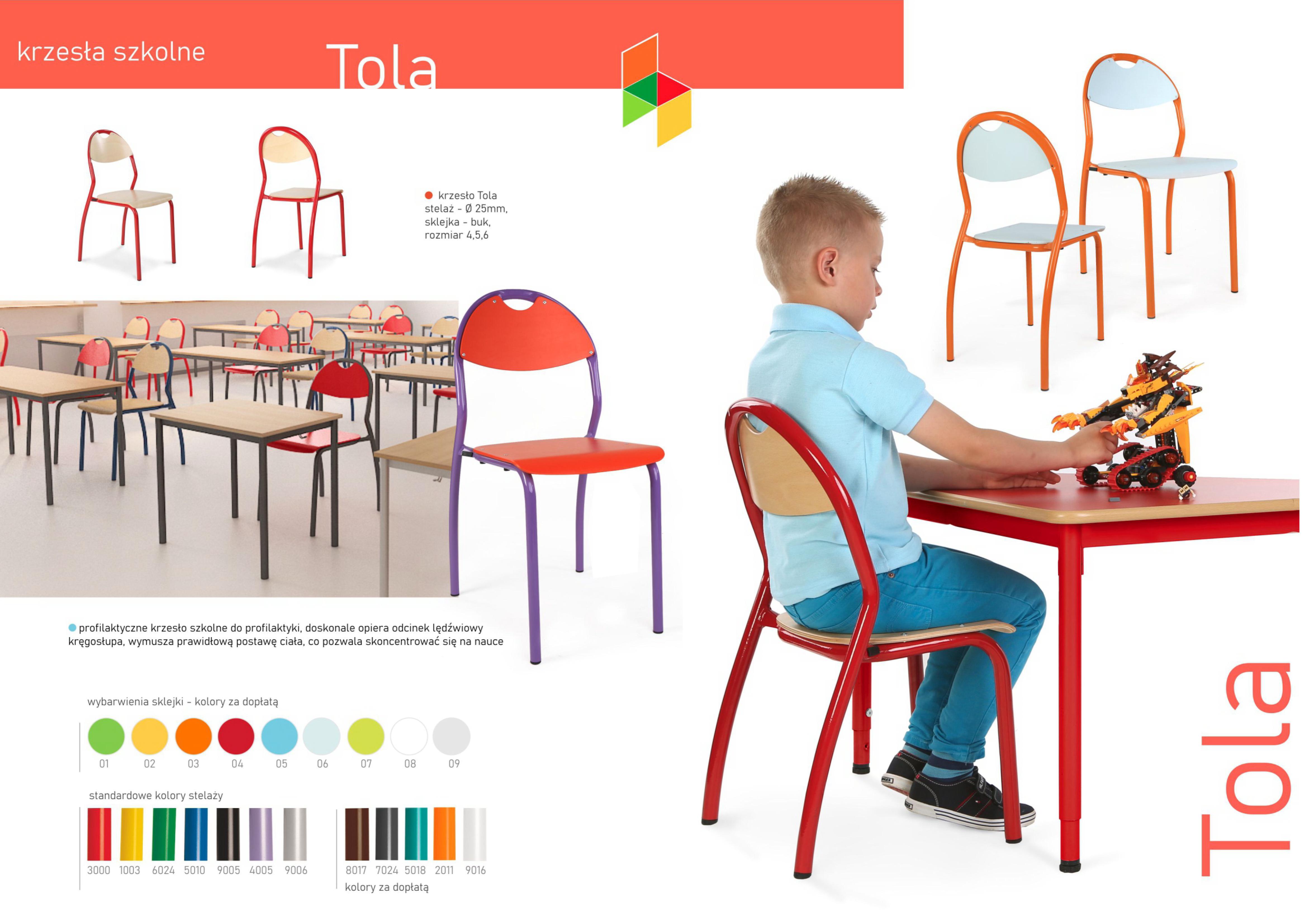 Krzesło szkolne Tola ItalSchool