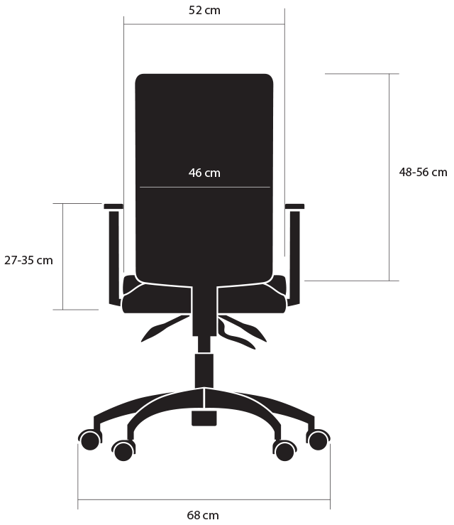 Rehabilitacyjne krzesło biurowe obrotowe K3 Business Kulik System