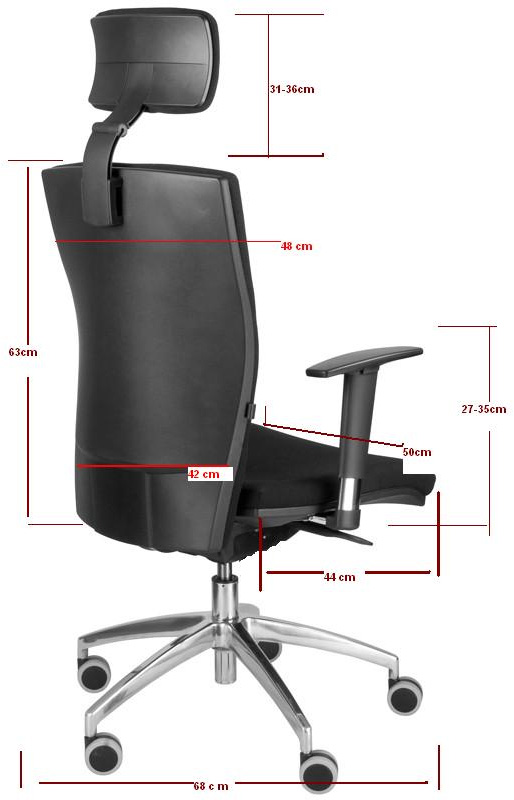 Rehabilitacyjne krzesło biurowe obrotowe K4 Elegance Kulik System