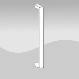 Easy Space - szafy - uchwyty - metalowy prostokątny CS
