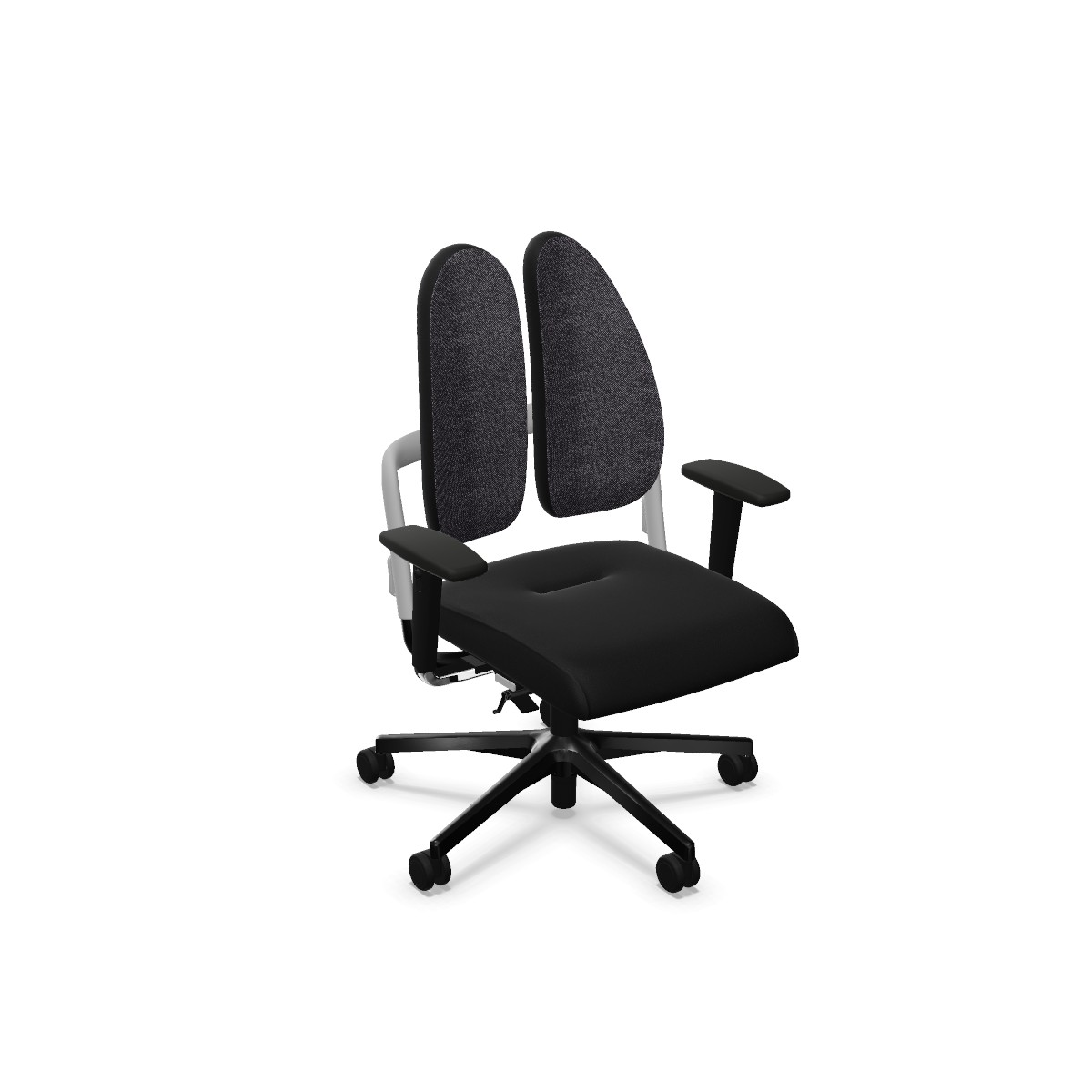 Ergonomiczne krzesło biurowe obrotowe XENIUM DUO-BACK R58 elektrostatyczne ESD Nowy Styl